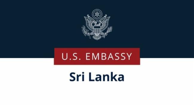 මෙරට අමෙරිකානු තානාපති කාර්යාලයෙන් නිවේදනයක්..
